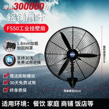fs50-塑鋼扇葉-工業(yè)電風扇強力落地扇大風量牛角扇商用機械大功率車間工廠壁掛扇